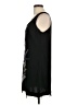 Elle 100% Polyester Graphic Floral Black Casual Dress Size M - photo 5