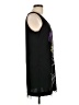 Elle 100% Polyester Graphic Floral Black Casual Dress Size M - photo 4