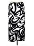 Intempo Graphic Silver Formal Skirt Size XL - photo 2