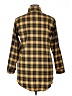 Unbranded 100% Polyester Plaid Yellow 3/4 Sleeve Blouse Size 1X - photo 2