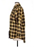 Unbranded 100% Polyester Plaid Yellow 3/4 Sleeve Blouse Size 1X - photo 5