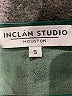 Inclán Studio 100% Polyester Green Casual Dress Size S - photo 7
