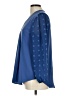 Unbranded Blue Long Sleeve Blouse Size L - photo 5