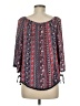 Westport 100% Polyester Red 3/4 Sleeve Blouse Size M - photo 2
