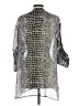 Peter Nygard Silver 3/4 Sleeve Blouse Size L - photo 2