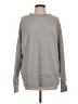 Carly Jean Solid Gray Pullover Sweater Size S - photo 1