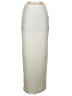 Good American Ivory Formal Skirt Size XS (0) - photo 1