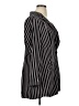 Torrid Stripes Black Blazer Size 1X Plus (1) - photo 4