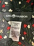 Sag Harbor 100% Polyester Polka Dots Black 3/4 Sleeve Blouse Size 16 - photo 7