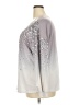 INC International Concepts Metallic Silver Pullover Sweater Size 2X - photo 5