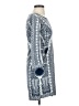 BCBGMAXAZRIA Print Blue Casual Dress Size XS - photo 4