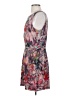BB Dakota 100% Polyester Print Gray Cocktail Dress Size 4 - photo 5