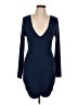 PrettyLittleThing Blue Cocktail Dress Size 12 - photo 1