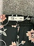 Tex Floral Black Casual Pants Size XXL - photo 4