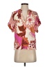 Olivaceous 100% Rayon Pink Short Sleeve Blouse Size S - photo 1