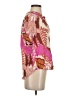 Olivaceous 100% Rayon Pink Short Sleeve Blouse Size S - photo 4