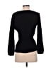 J.Crew 100% Polyester Black Long Sleeve Blouse Size 2 - photo 2
