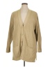 Yarnworks 100% Acrylic Tan Cardigan Size 1X - photo 1