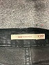 Levi's Chevron-herringbone Black Jeans Size 27 waist - photo 6