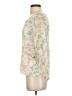 Giusy 100% Silk Ivory 3/4 Sleeve Silk Top Size S - photo 5