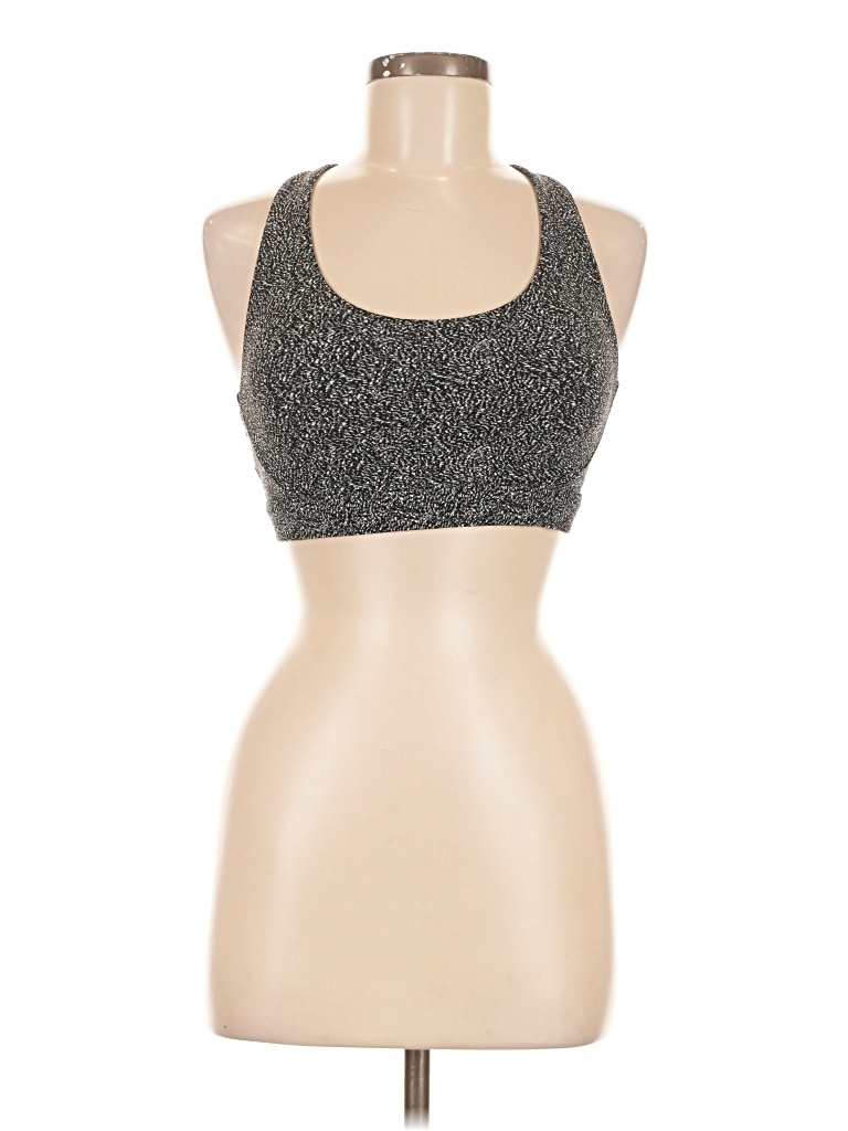 Pre-owned Athleta Tank Top Silver Halter Neckline Tops