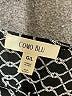 Como Blu 100% Polyester Black Short Sleeve Blouse Size L - photo 7