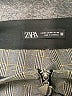 Zara Houndstooth Gray Casual Pants Size XS - photo 4
