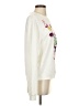 Sportmax Code Floral White Sweatshirt Size S - photo 4