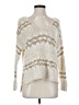 Free People Metallic Ivory Pullover Sweater Size XS - photo 1