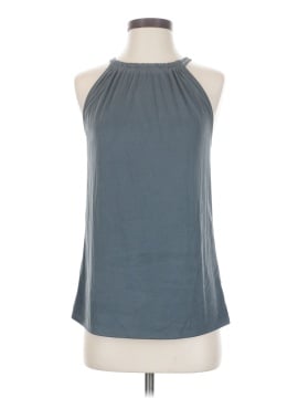 Green Envelope Sleeveless Blouse