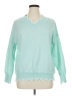 Shein Curve 100% Polyester Teal Pullover Sweater Size 16 Plus (2) - photo 1