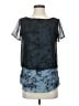 Bailey 44 100% Silk Blue Short Sleeve Silk Top Size XS - photo 1