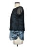 Bailey 44 100% Silk Blue Short Sleeve Silk Top Size XS - photo 5