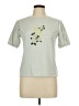 Assorted Brands Floral Green Short Sleeve T-Shirt Size L - photo 1