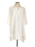 Blooming Jelly 100% Polyester Ivory 3/4 Sleeve Blouse Size L - photo 1