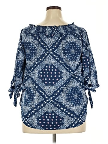Like an Angel 3/4 Sleeve Blouse (view 2)