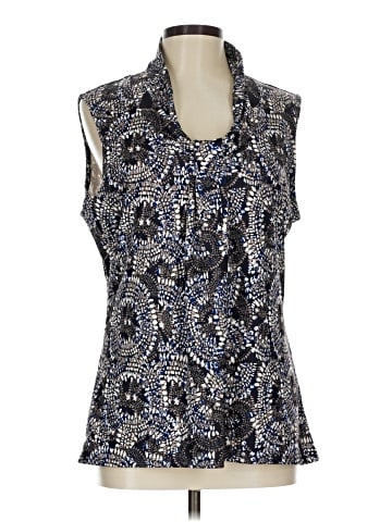 Larry Levine Sleeveless Blouse (view 1)