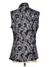 Larry Levine Blue Sleeveless Blouse Size L - photo 2