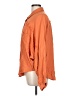 Easel 100% Rayon Orange Long Sleeve Blouse Size L - photo 5