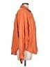 Easel 100% Rayon Orange Long Sleeve Blouse Size L - photo 4