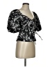 Jonathan Simkhai Black Short Sleeve Blouse Size 2 - photo 1