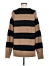 Caslon Stripes Brown Pullover Sweater Size M - photo 2