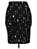 Lularoe Graphic Black Casual Skirt Size 2X - photo 2