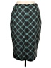 Worthington Argyle Teal Formal Skirt Size 10 - photo 2