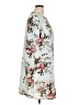 Shein 100% Polyester Floral Gray Casual Dress Size 14 - photo 4