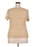 Emma James Tan Short Sleeve Top Size 2X - photo 2