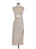 Forever 21 Silver Cocktail Dress Size L - photo 1