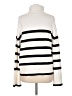 Laundry by Shelli Segal Stripes White Turtleneck Sweater Size M - photo 2