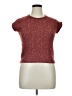 Assorted Brands Burgundy Short Sleeve Top Size XL - photo 1