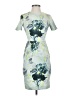 ASOS Print Gray Cocktail Dress Size 2 - photo 1